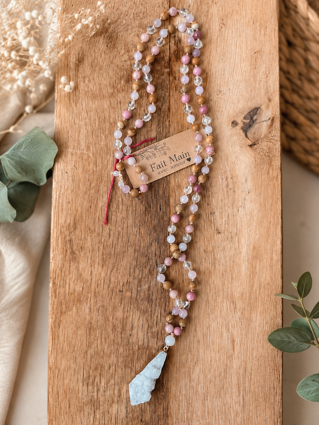 Mala Tibétain Énergie du Cœur